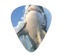 beautiful shark Guitar Picks with Organizer Storage Box Guitar Plectrums 12PCS 3 Thickness Thin Medium Heavy 0.46 0.71 0.96mm Guitar Picks For Acoustic Electric or Bass Guitars