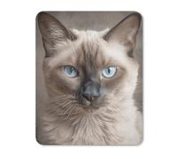 Beautiful Siamese Cat Rubber Mouse Pad