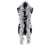 Beautiful Silver Grey Feather Boa - 50g -180cm