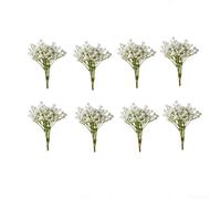 Beautiful Simulation Gypsophila Bouquet for Weddings, Home Decoration, and More (white)