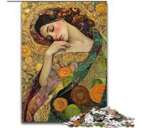 Beautiful Sleeping Woman 1000 Piece Jigsaw Puzzles for Adults & Teens, Help The Brain Exercise Addictive Toys to Cultivate Patience Perfect Decoration (26x38cm)