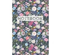 beautiful Softcover Notebook: Features elegant flower patterns on the cover, making it a stylish yet practical choice for everyday use.