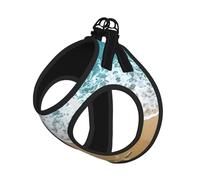 Beautiful Starfish On Beach Sand Print Harness Leash Set For Cats And Dogs, Reflective Adjustable, Soft Breathable Mesh Vest With Escape-Proof Lead, For Small Pets And Kitten Puppies