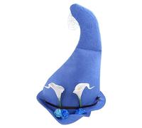 Beautiful Steeple Wizard Hat Angled Witch Hat Colorful Artificial Flower Wizard Halloween Party Fancy Dress Costume Purple Witch Cosplay Atelier Figure Headband For Women Halloween For Kids Black Wool