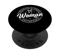 Beautiful Strong Unstoppable Woman PopSockets Adhesive PopGrip