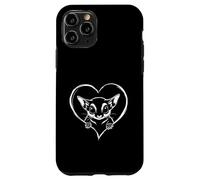 Beautiful Sugar Glider Silhouette Design Sugar Glider Lovers Case for iPhone 11 Pro