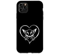 Beautiful Sugar Glider Silhouette Design Sugar Glider Lovers Case for iPhone 11 Pro Max