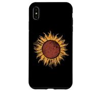 Beautiful sunflower cute boho flower moon sun fall graphic Case for iPhone XS Max