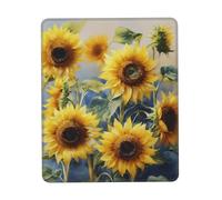 Beautiful Sunflower Mouse Pad, Computer Mouse Mat, Easy Gliding, Durable, Portable, Office&Home, Multiple Sizes