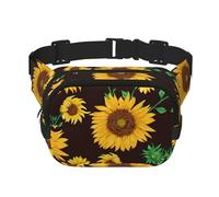 Beautiful Sunflower. Print Stylish and Practical Waist Bag,Adjustable,Perfect for Travel,and Outdoor Activities