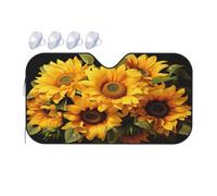 Beautiful Sunflower Windshield Sunshade for Car,Sun Protection and Insulation, Automotive Accessories