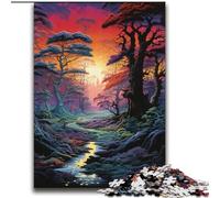 Beautiful Sunset Scenery Jigsaws Puzzles 2000 Pieces for Teenagers Gifts, Family Activity Fun at Home Activities, Birthday Present,Travel Gifts (70x100cm)