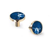 Beautiful Swan Cabinet Knobs and Wall Hooks, 6 Pack Modern Drawer Pulls with Golden Base, Solid Zinc Alloy Handles for Kitchen, Bathroom, Dresser