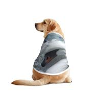 Beautiful swan Feathers Dog Clothes - Breathable Soft Dog Costume Pet Dogs, Fashionable and Comfortable T-Shirts for Medium and Large Dogs