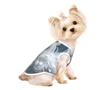 Beautiful swan Feathers Dog Vest - Summer Dog Clothes Apparel, Cute Pet Clothes for Small & Medium Dogs