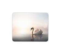 Beautiful Swan Mouse Mat Pad - Pretty Bird Pink Mum Swans Gift PC Computer #8325