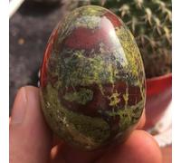 Beautiful The Dragon Blood Stone Crystal Egg Collection Gemstone Stone