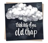 Beautiful Thinking Of You Card For a Special Man - Thinking Of You Old Chap - Clouds, Nature - Grief, Loss, Difficult Time - For a Special Someone, Relative, Family, Friend, Partner, Other