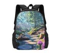 Beautiful Trail Backpack Unisex 15.6 Inch Laptop Black Oxford Daypack | This Unisex 600d Oxford Daypack Is Water Resistant, Fits 15.6 Inch Laptops, Perfect For Work, Gym And Holiday Gifting.