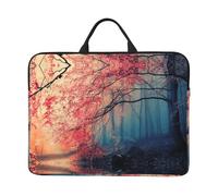 Beautiful Tree 14 Inch Printed Laptop Sleeve, 600d Oxford-Cloth Shockproof Laptop Case With Thickened Pearl Cotton,Waterproof Portable Laptop Handbag Cover