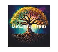 Beautiful Trees Coloring Book