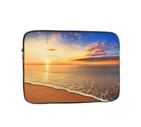 Beautiful Tropical Sunrise On The Beach Print Laptop Sleeve Laptop Case Waterproof Shockproof Laptop Cover For 10-17 Inch
