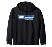 Beautiful Truck Driver Driver Trucker Bus Driver Zip Hoodie