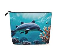 Beautiful Underwater World Dolphins Coral Printing Qqq
