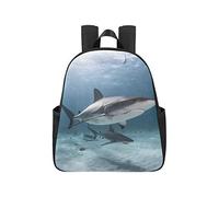 Beautiful Underwater World Life Travel Bag 12.40x5.12x14.17inch Purse Backpack Multipurpose Casual Highschool Backpacks Business Travel School,Office