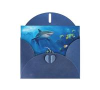 Beautiful Underwater World Print Greetings Cards,Envelopes Included- Blank Greeting Cards For Weddings,Events,Birthdays