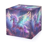 Beautiful Unicorns Colorful Wings 3-D Puzzles Magic Twist Cube