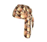 Beautiful Venice Canal View Print Helmet Cap Quick Dry Cycling Skull Wrap Breathable Polyester Adjustable Adult Summer Beanie