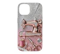 Beautiful Vintage Sewing Machine Crafter Maker Design Case for iPhone 14