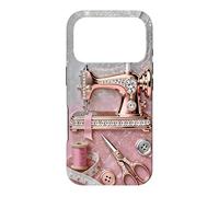 Beautiful Vintage Sewing Machine Crafter Maker Design Case for iPhone 17 Pro