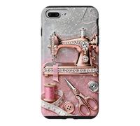 Beautiful Vintage Sewing Machine Crafter Maker Design Case for iPhone 7 Plus/8 Plus