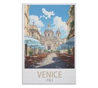 Beautiful Wall Decoration Painting，Venice Italy ，Adults 1000 Piece Jigsaw Puzzle- Christmas，75x50，wooden puzzle ，AA-927