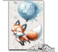 Beautiful Watercolor Fox 2000 Piece Jigsaw Puzzles for Teenagers Gifts, for 14+ Train Your Brain And Your Hands Christmas Game Gifts (70x100cm)
