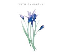 Beautiful Watercolour Flowers with Sympathy Card
