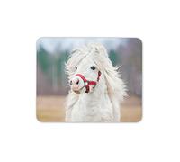 Beautiful White Pony Mouse Mat Pad - Horse Kids Animal Gift PC Computer #8337