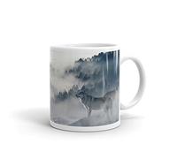Beautiful Wild Wolf Mug - Gift Idea Mum Sister Brother Wilderness Forest #8107
