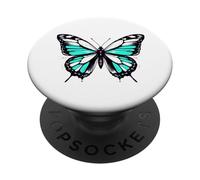 Beautiful Wings - Modern Butterfly Graphic Tee PopSockets Adhesive PopGrip