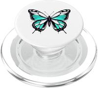 Beautiful Wings - Modern Butterfly Graphic Tee PopSockets PopGrip for MagSafe