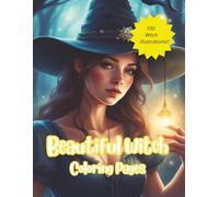 Beautiful Witch Coloring Pages