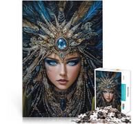 Beautiful witchJigsaw Puzzle for teenagers 1000 Pieces Decompressing Intellectual Educational Toy Birthday Gift 38x26cm
