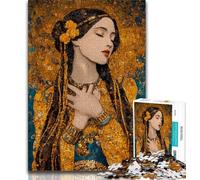 Beautiful Woman Adult Jigsaw Puzzles 1000,Challenging Game And Family Play Wall Decoration Unique Birthday And Xmas Gifts 50x75cm