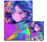 Beautiful Woman Anime s 1000Pc Adults Jigsaw Puzzle Challenging Puzzles Brain Teaser & Home Decor Perfect 1000 PCS(75x50cm)