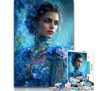Beautiful Woman JigsawPuzzle 1000 Pieces for Teenagers,Challenging To Complete But Fun And Humorous Birthday Present,Gifts,Wall Art (50x75cm)