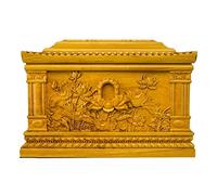 Beautiful Wooden Urn of Love, Large Urns for Ashes Large Wooden Funeral Cremation Ash Urn, Companion Human Cremation Urn, Honor Your Beloved One