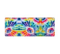 Beautiful World Rainbow Tribe Desk Protector Mat, Extra Large and Durable Desk Pad with Non-Slip Backing for Home Office Use