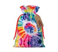 Beautiful World Rainbow Tribe Print Christmas Drawstring Gift Bags,For Christmas Holiday,Birthday,Wedding Or Daily Gift